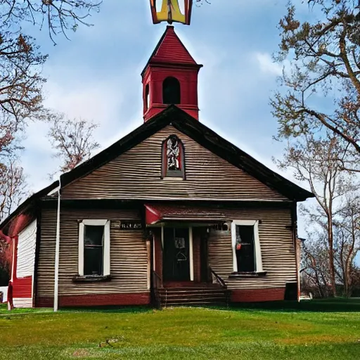 Image similar to photo of historic McDonald’s church