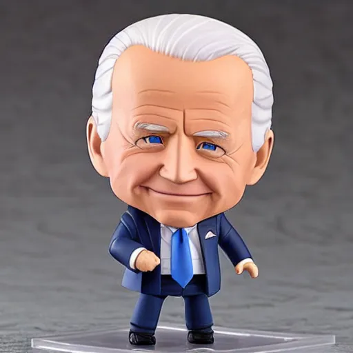 Prompt: joe biden as a nendoroid