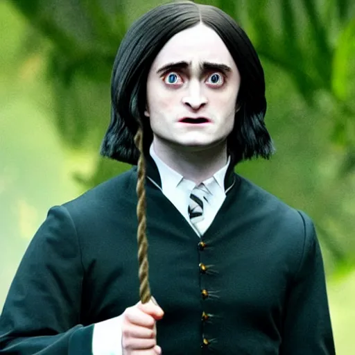 Image similar to daniel radcliffe as snape