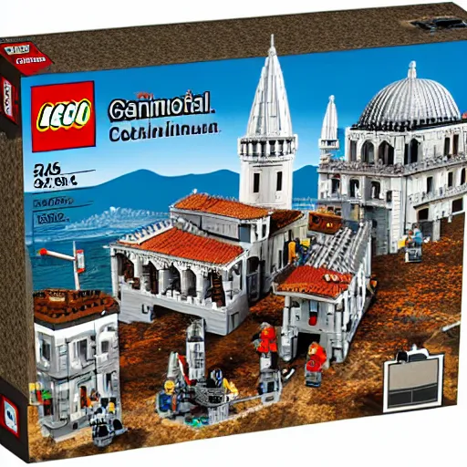 Image similar to 1 4 5 3 fall of constantinople lego set