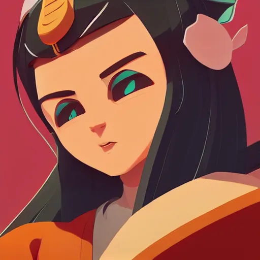 Image similar to face icon stylized minimalist inuyasha, loftis, cory behance hd by jesper ejsing, by rhads, makoto shinkai and lois van baarle, ilya kuvshinov, rossdraws global illumination