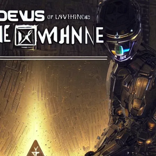 Image similar to deus ex machine