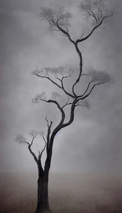 Image similar to life and death mixing together, by peter holme iii