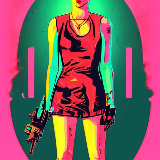 Image similar to Cyberpunk Millie Bobby Brown by Butcher Billy