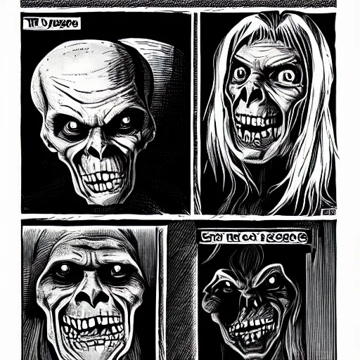 Image similar to the crypt keeper