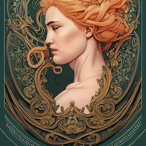 Image similar to a beautiful detailed front view portrait of a woman with ornate growing around, ornamentation, sculpture, elegant, luxury, beautifully lit, artgerm, joshua middleton comic cover art,