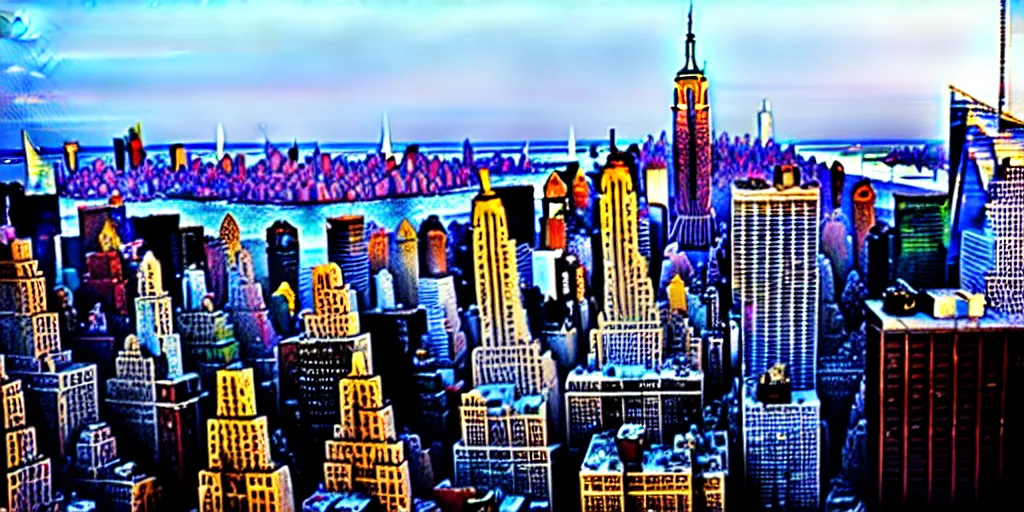 Image similar to new york city