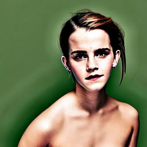 Image similar to Color portrait of Emma Watson