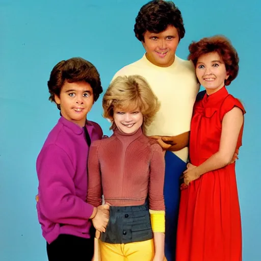 Prompt: 1983 children's tv show about humans and digestive organs color