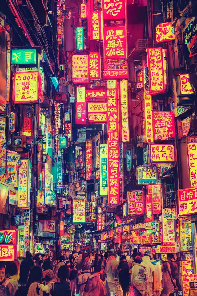 Image similar to a portrait of a shiba inu wondering the streets of tokyo, neon market street signs, cyberpunk, hyperrealistic, highly detailed, 8 k