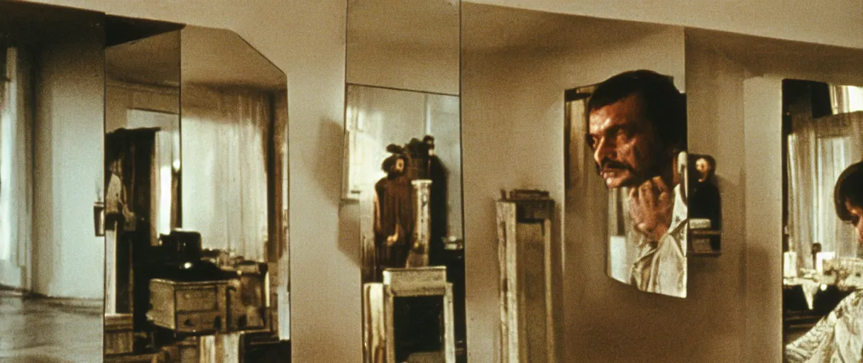 Image similar to film mirror (1975) by andrei tarkovsky