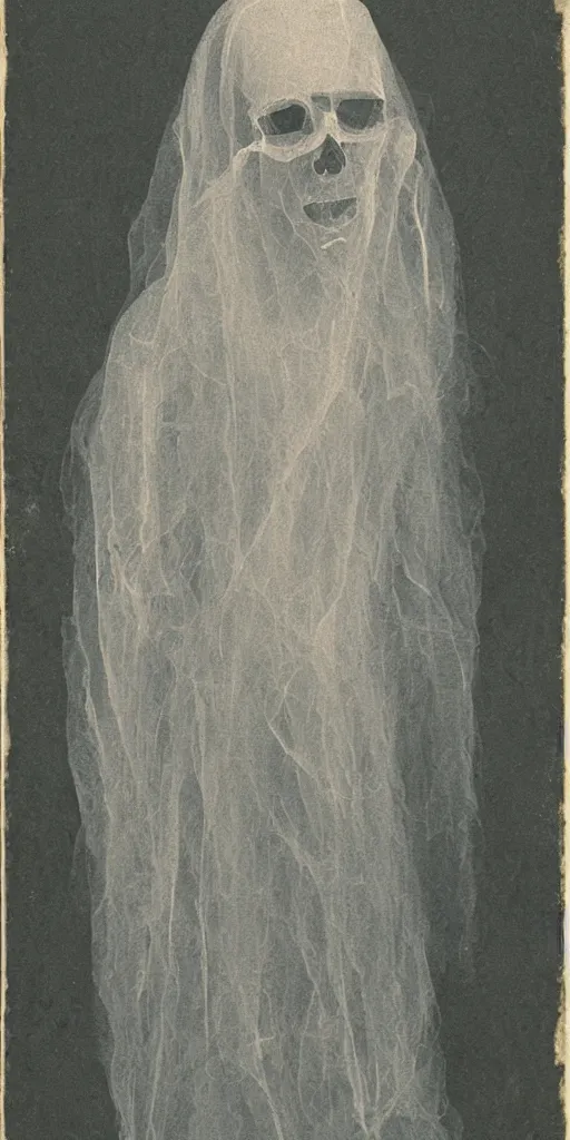 Image similar to portrait of a ghost made of water