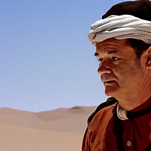 Image similar to bill murray as lawrence of arabia