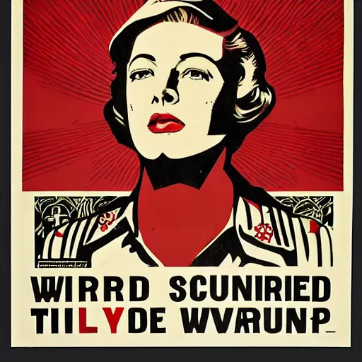 Prompt: World war 2 propaganda poster by Shepard Fairey, highly detailed and intricate, screen printing poster, 8k