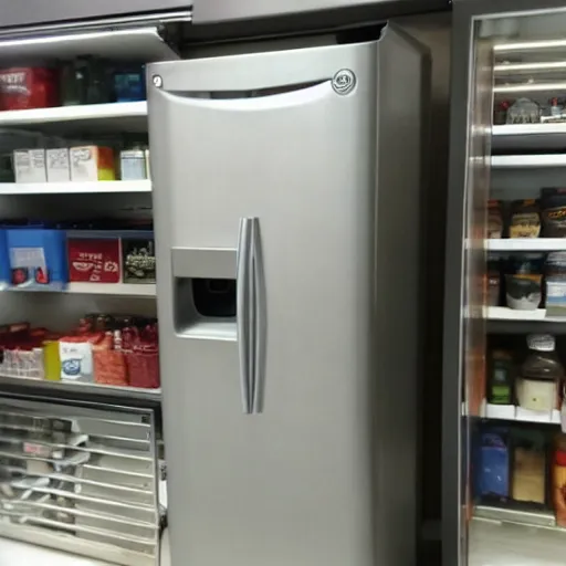 Image similar to sentient refrigerator