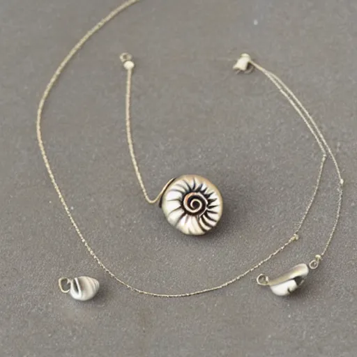 Image similar to olivella snail jewelry