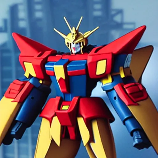 Image similar to the gundam of julius caesar