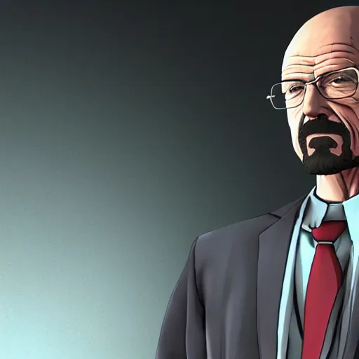 Image similar to walter white as kiryu kazuma