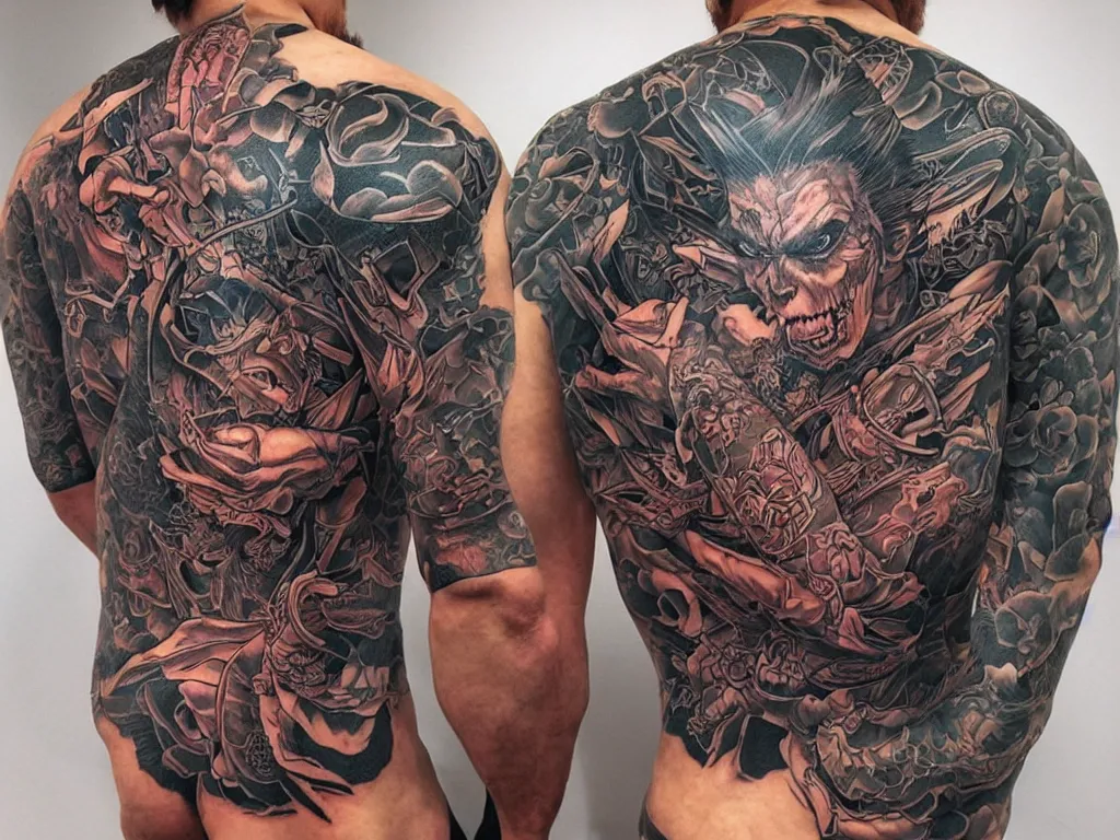 100+ Trendy Full Back Tattoos Designs and Ideas for Men - Tattoo Me Now | Back  tattoos for guys, Full sleeve tattoo design, Full sleeve tattoos