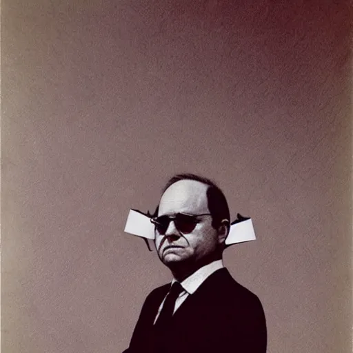 Image similar to george costanza, portrait, by toshiko okanoue