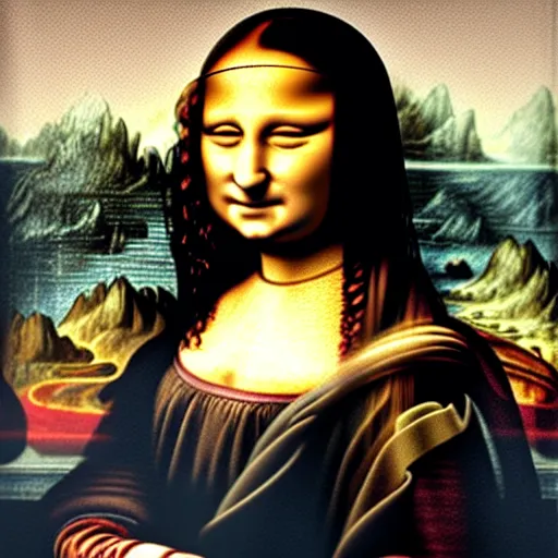 Prompt: Danny DeVito as the Mona Lisa, by Leonardo da Vinci