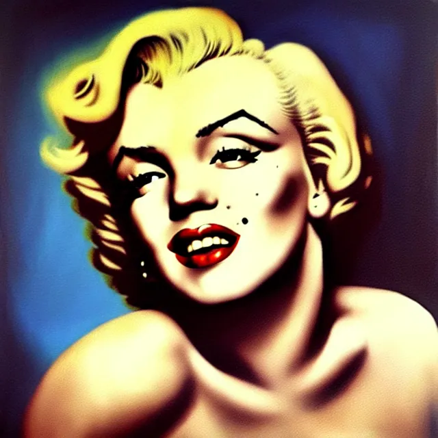 Image similar to a beautiful marilyn monroe, by jan vermeer realistic oil painting