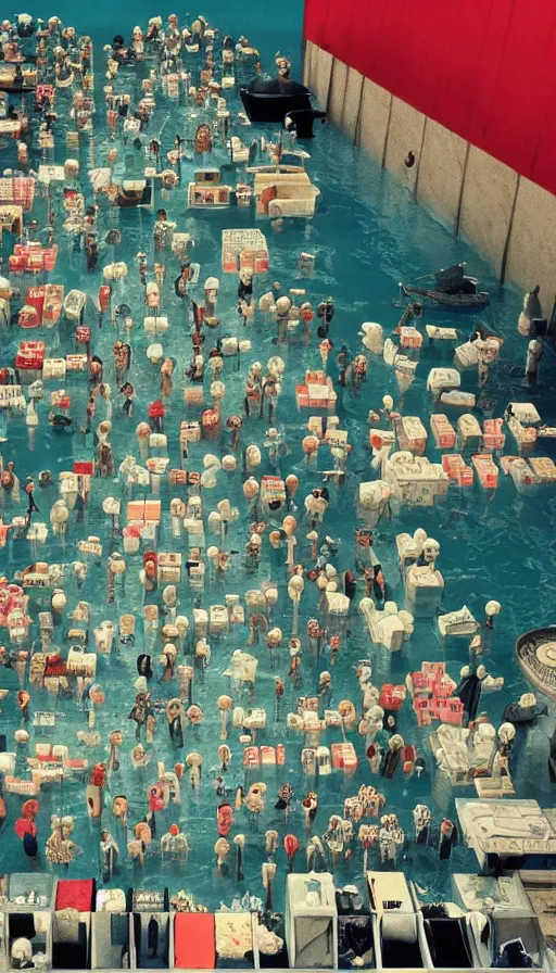 Prompt: the end of the world, by wes anderson,