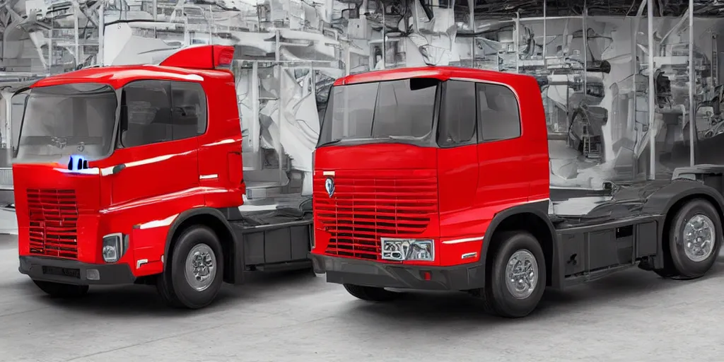 Image similar to “2020 Ferrari Truck, ultra realistic, 8k”