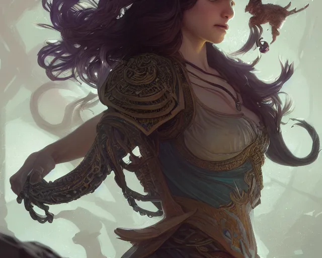 Image similar to photography of roa, deep focus, d & d, fantasy, intricate, elegant, highly detailed, digital painting, artstation, concept art, matte, sharp focus, illustration, hearthstone, art by artgerm and greg rutkowski and alphonse mucha