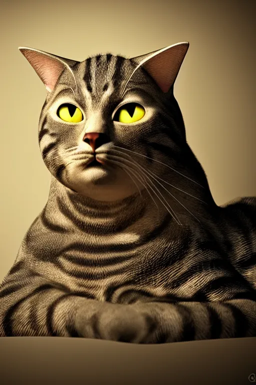 Image similar to perfectly - centered coiled cat portrait, slimy pus oozing specular, unreal engine 5, photorealism, hd quality, 8 k resolution, cinema 4 d, hdr dramatic cinematic lighting