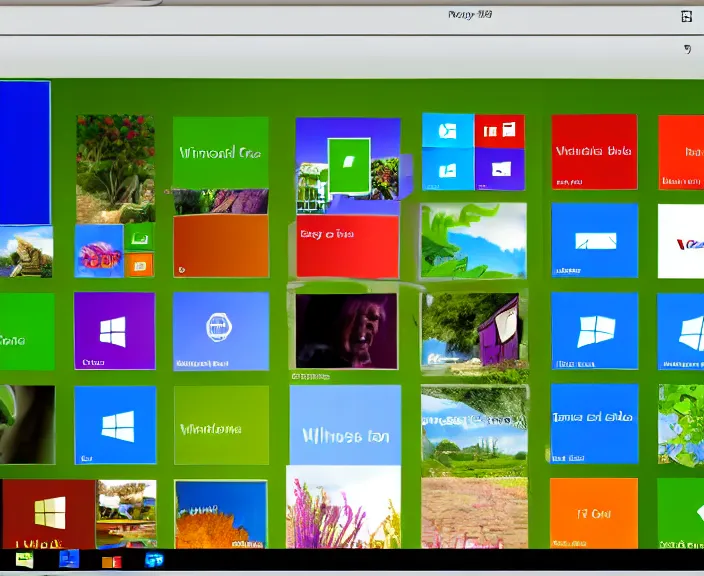 Prompt: Windows 9 Screenshot