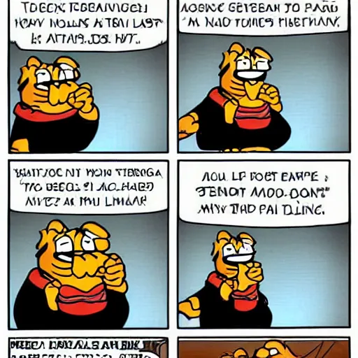 Image similar to funny Garfield joke