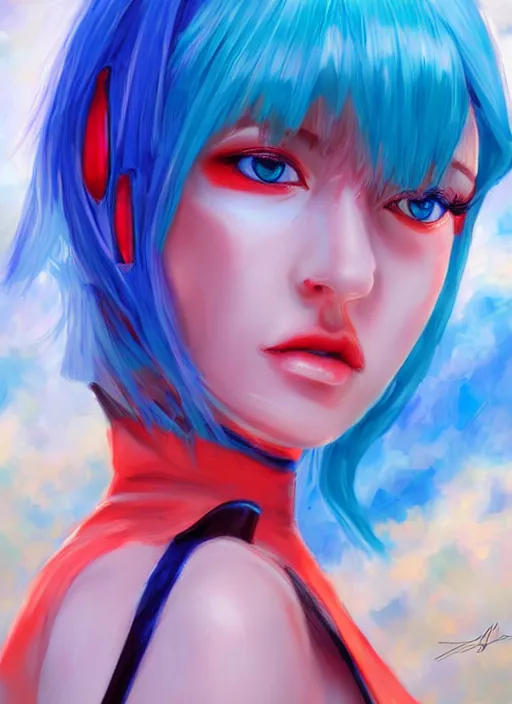 Prompt: jenna lynn meowri as asuka, incredibly detailed face, true anatomy, art by wlop