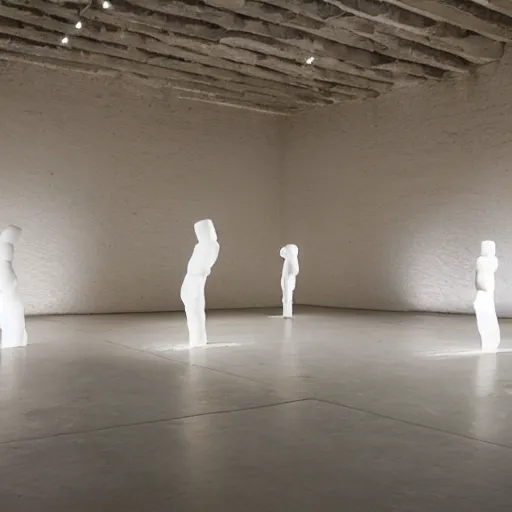 Image similar to antony gormley -'body space time'exhibition view galleria continua, san gimignano. photo : ela bialkowska, okno studio