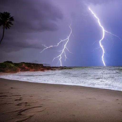 Prompt: a flower on the beach by the sea, dramatic lightning, cinematic lights, photo 1 5 mm,