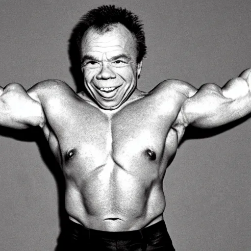 Prompt: Buff Warwick Davis