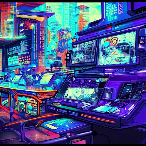 Image similar to meganoid machine, cyberpunk style, high details, digital art