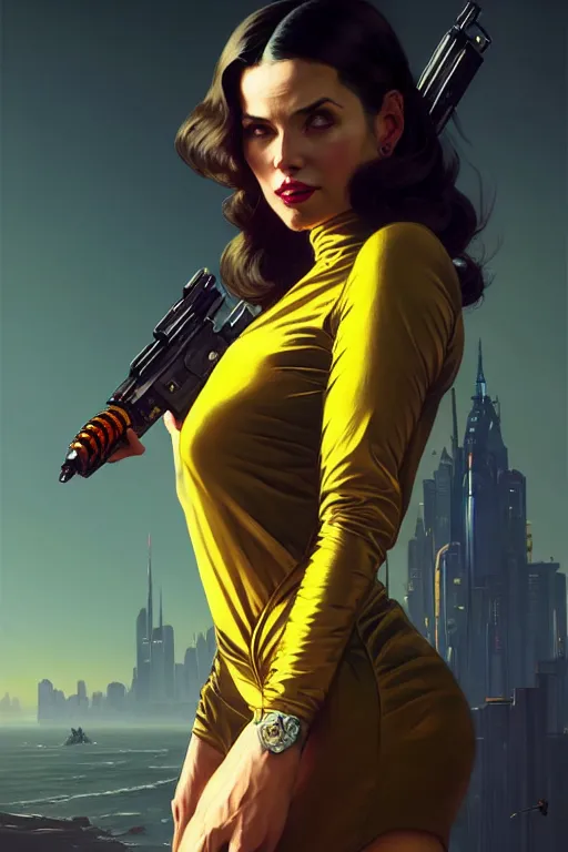 Image similar to gta 5 queen bee profile picture by greg rutkowski, dynamic pose, intricate, futuristic, fantasy, elegant, by stanley artgerm lau, greg rutkowski, thomas kindkade, alphonse mucha, loish, norman rockwell, fantasy lut, asymmetric, long hair, retro computer graphics, video game, fluid lines,