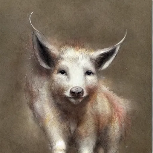 Image similar to ( ( ( ( ( 🐃🦊🐷🦄🐩. muted colors. ) ) ) ) ) by jean - baptiste monge!!!!!!!!!!!!!!!!!!!!!!!!!!!