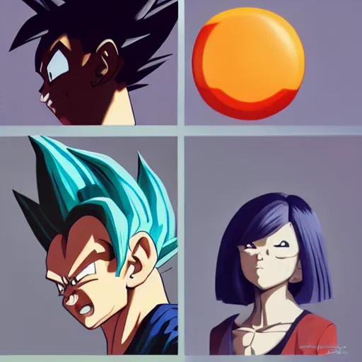 Image similar to face icon stylized minimalist dragon ball, loftis, cory behance hd by jesper ejsing, by rhads, makoto shinkai and lois van baarle, ilya kuvshinov, rossdraws global illumination