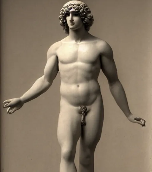 Prompt: photograph of antinous ( real human ), time travel,