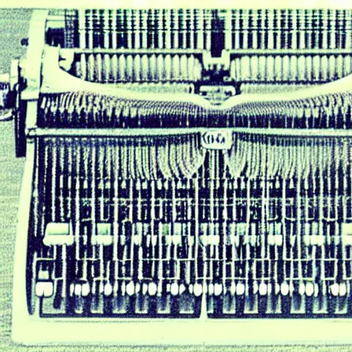 Prompt: a thousand monkeys typing on a thousand typewriters