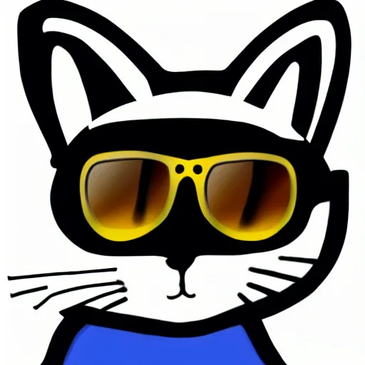 Prompt: a cat wearing an astronaut hat and sunglasses. just the head. no body. high quality. high fidelity. cartoon.