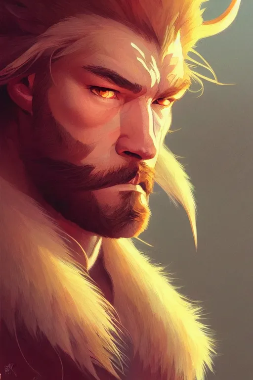 Prompt: a portrait of sabretooth, fantasy, sharp focus, intricate, elegant, digital painting, artstation, matte, highly detailed, concept art, illustration, ambient lighting, art by ilya kuvshinov, artgerm, alphonse mucha, and greg rutkowski