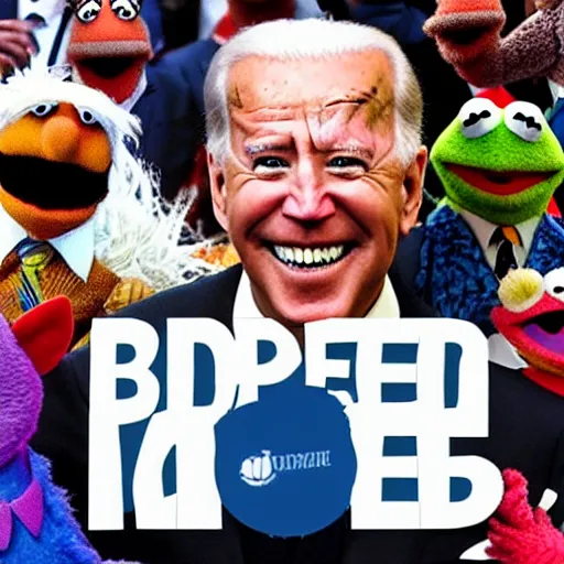 Image similar to muppet joe biden