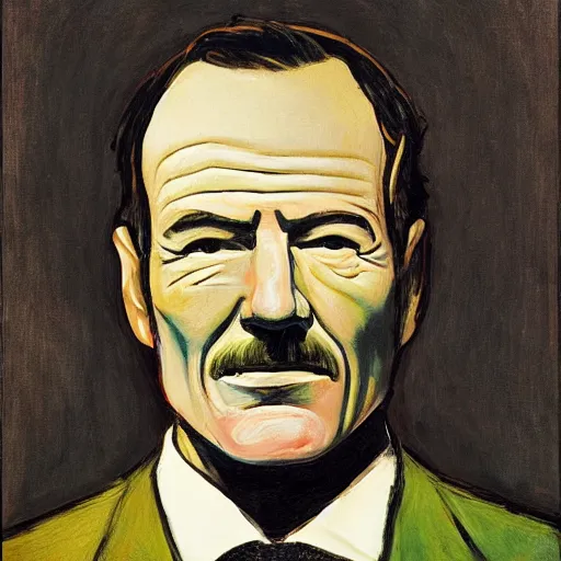 Prompt: self - portrait of bryan cranston, by picasso