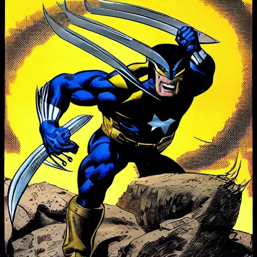 Image similar to Wolverine by Jack Kirby