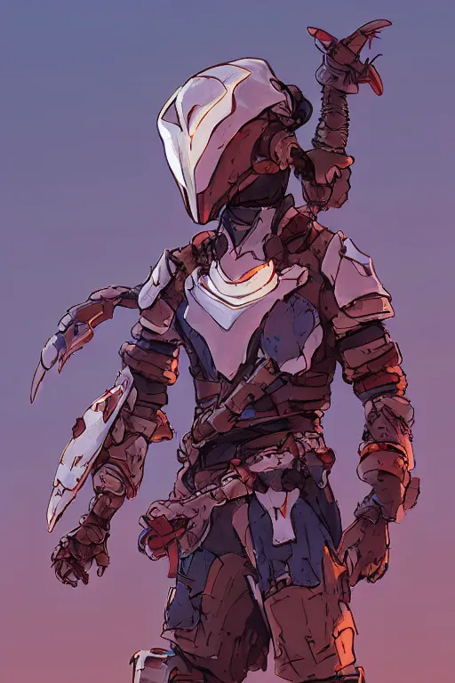 Image similar to combination suit armor aloy horizon forbidden west horizon zero dawn robot ninja mask helmet backpack tribal, art gta 5 comics, official fanart behance hd artstation by jesper ejsing, by rhads, makoto shinkai and lois van baarle, ilya kuvshinov, ossdraws radiating a glowing aura cgi rtx 2 0 2 2