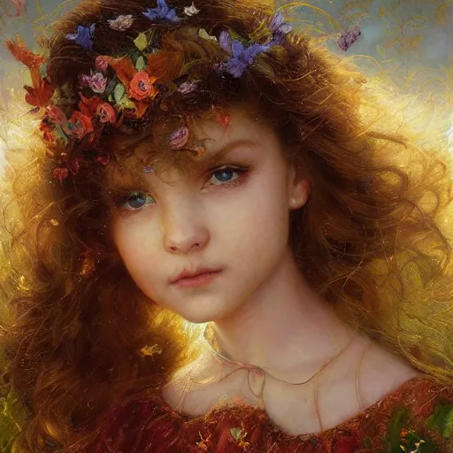 Image similar to Lilia Alvarado, Sophie Anderson, Mark Arian, Bob Byerley, Charlie Bowater, Mark Brooks, Steve Henderson, Justin Gerard, Arthur Hughes, Edward Robert Hughes, Mark Keathley, Victor Nizovtsev, Carlos Shwabe, Ross Tran