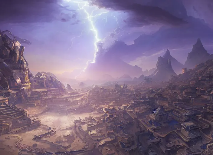 Prompt: king cobra looming over a desert town, amazing masterclass portrait of the, hearthstone splash art, deiv calviz, splash art, natural light, elegant, intricate, fantasy, atmospheric lighting, by greg rutkowski, hearthstone splash art, hd wallpaper, ultra high details, cinematic composition, professional master piece made in one year